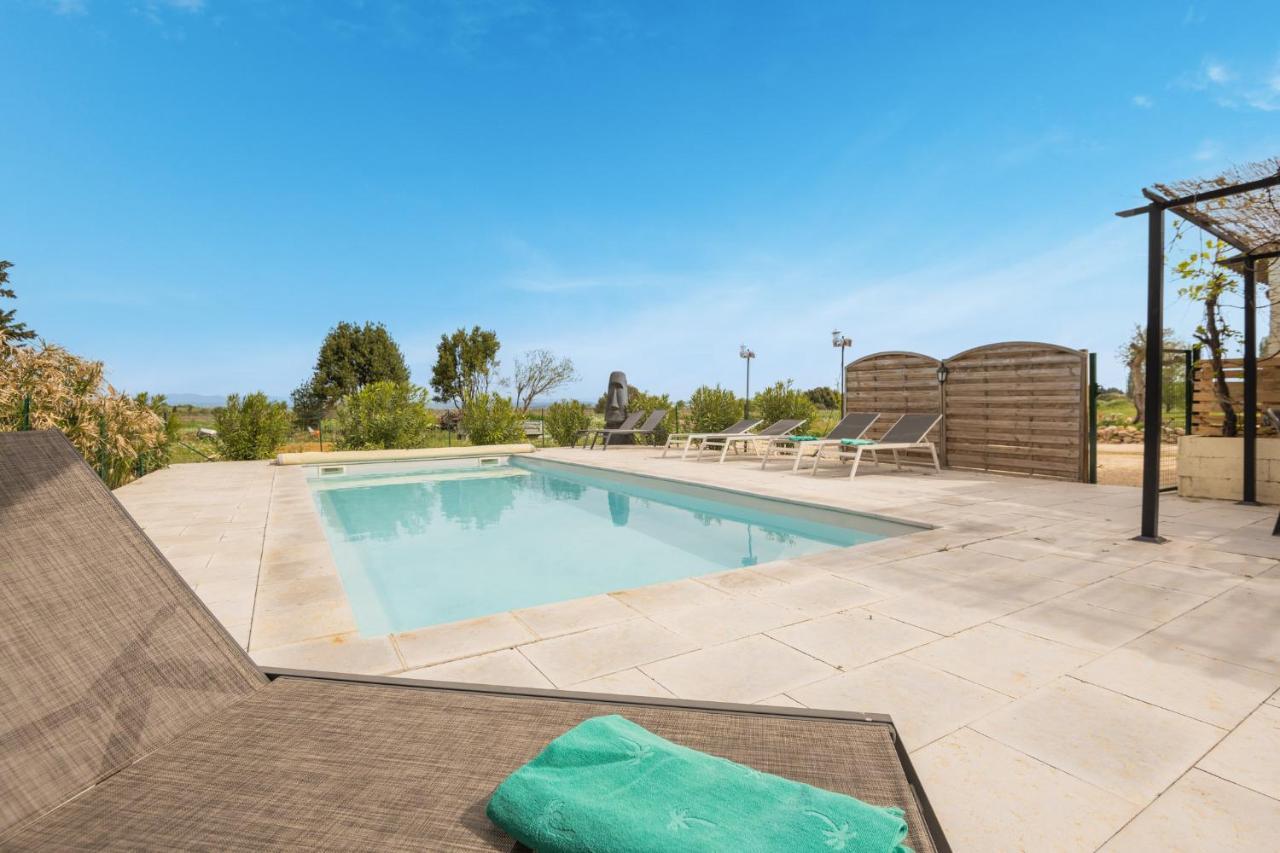 Villa Les Cigales Ouveillan Bagian luar foto